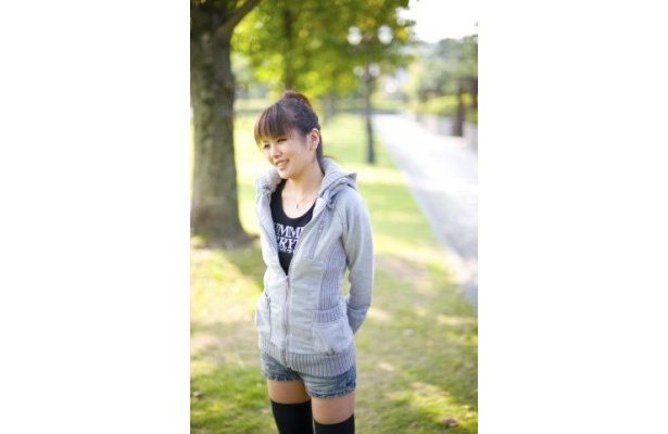 普段はこんなに優しい顔を見せる少女も