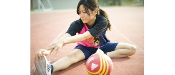 運動前のストレッチ