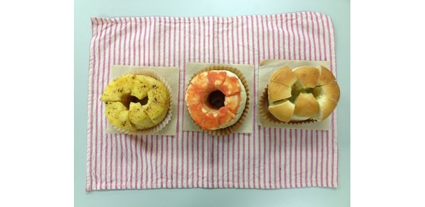 見た目にもカワイイ“リングパン”