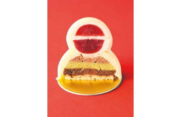 サクサクチョコクランチも入れて食感にもアクセントを！