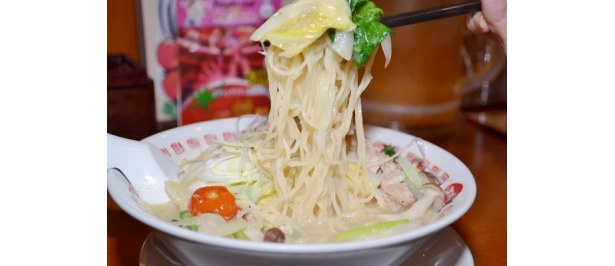 チーズが絡んだ麺はまるでパスタのような味わいだった