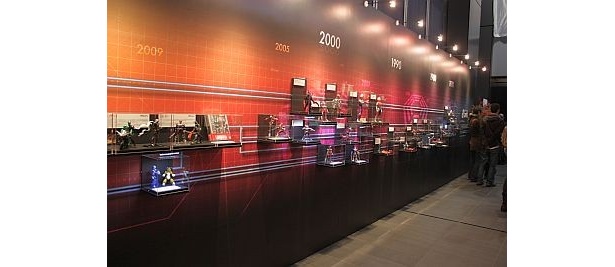 展覧会の内部