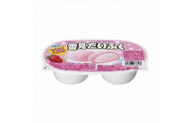 大ヒットの雪見だいふく　いちごミルク