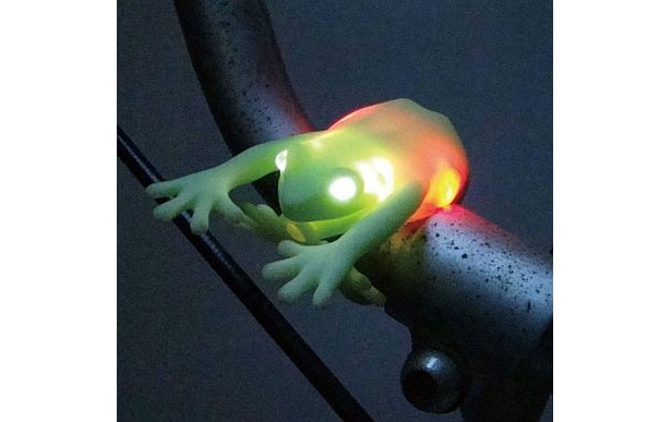 カエル 自転車 ライト
