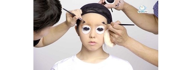 変身中