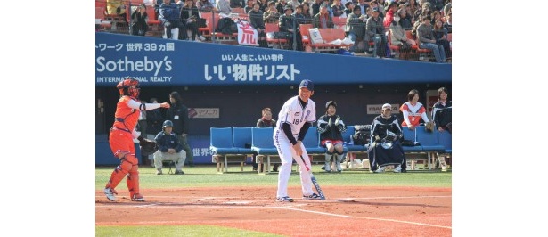 ハマの番長も三振に