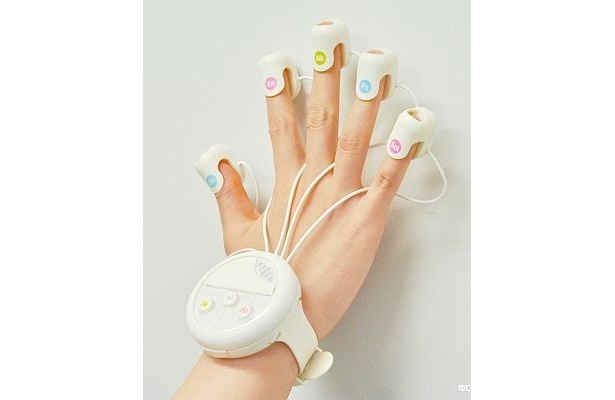 親指から順番に「ド」「レ」「ミ」「ファ」「ソ」