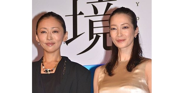 同い年だという2人。「親友の役もすごく自然に演じられて楽しい現場でした」と松雪さん