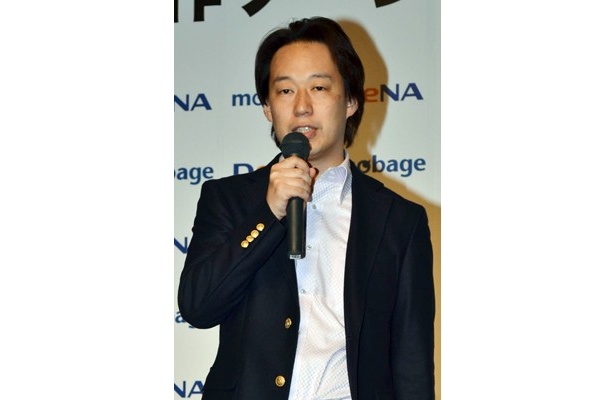 ディー・エヌ・エーの守安功代表取締役社長