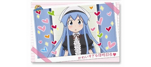 イカ娘の魅力がたっぷり詰まったオリジナルメタリックカード