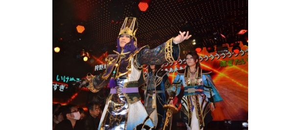「真・三國無双6」の司馬懿、司馬師、司馬昭(左より)