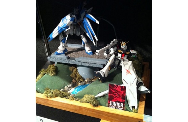 同じくオーストラリア代表の「Custom Built 1/100 MG Hi-Nu plus 1/100 MG Nu」