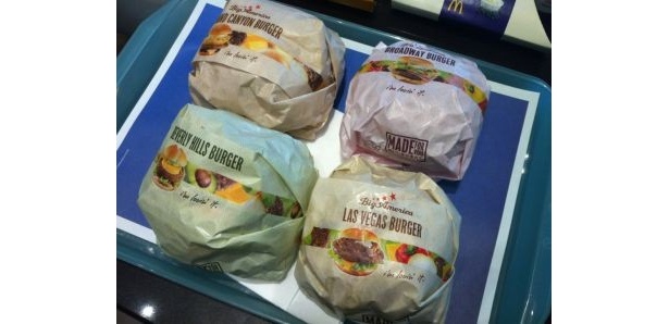 記者オススメはグランドキャニオンバーガー！あなたはどれを食べてみたい？