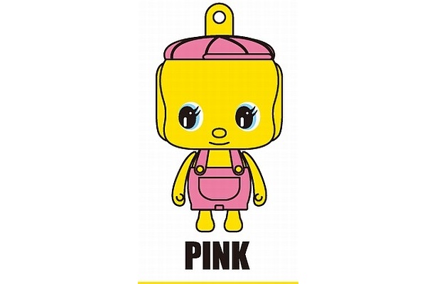 「ぷらぷらフエキくんストラップ」　PINKバージョン