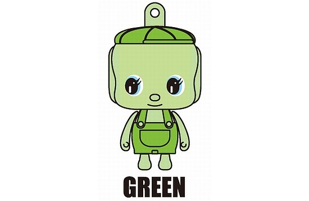 「ぷらぷらフエキくんストラップ」　GREENバージョン