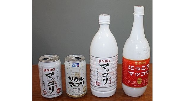 今回は4種を飲み比べてみたが、他にも様々なマッコリが登場しているので皆さんも飲み比べしてみては？