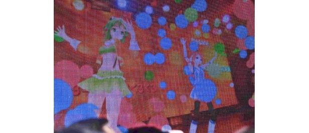 【写真】ニコファーレで開催されたARを駆使したライブイベント