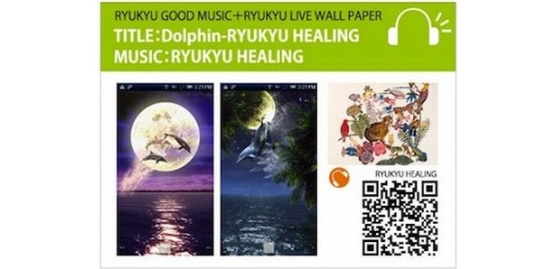 癒やし効果抜群の「RYUKYU HEALING」