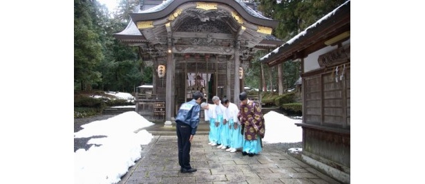 集められた「祈りは」数回に分けて奉納