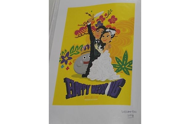 Shu Ashimineが描くウェルカムボードはどれも幸せいっぱいの温かさが感じられる