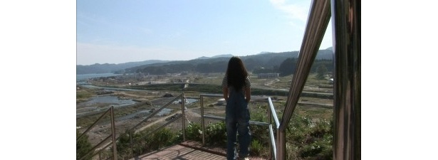 MIYUが被災地を宮城・南三陸町へ