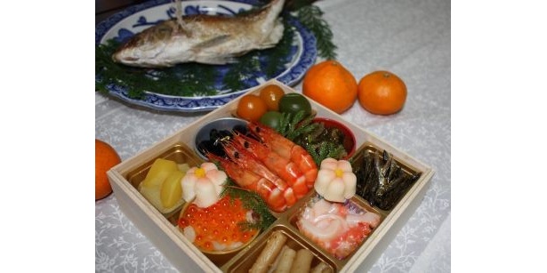 【写真】正月の食卓風景