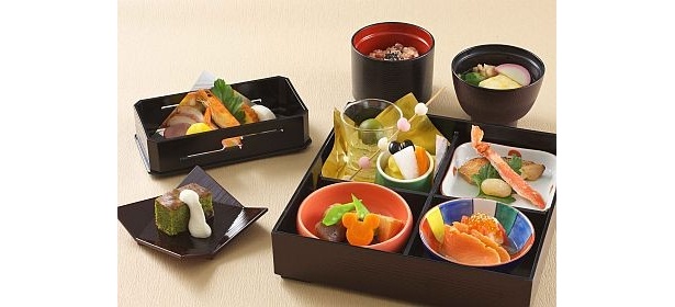 「れすとらん北斎」の「ニューイヤースペシャルセット」(3200円)