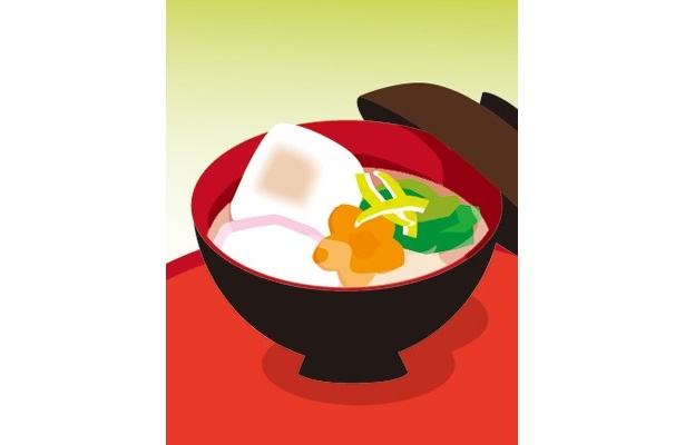 地方や家庭ごとに様々な味付けのある「お雑煮」