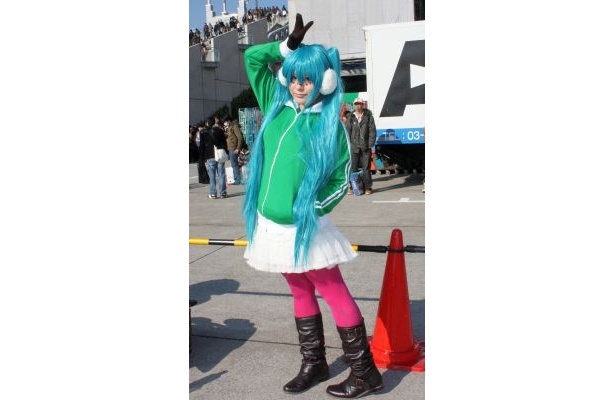 大人気の初音ミク