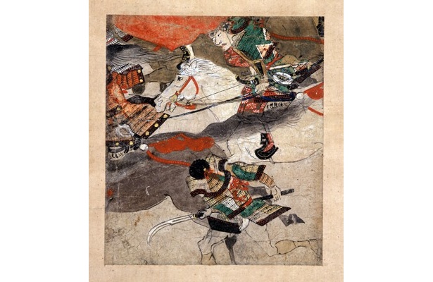 MIHO MUSEUM所蔵の「平治物語絵巻断簡（六波羅合戦巻）」