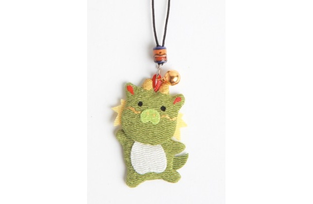 魔よけビーズが付いた「たっちゃんストラップ」