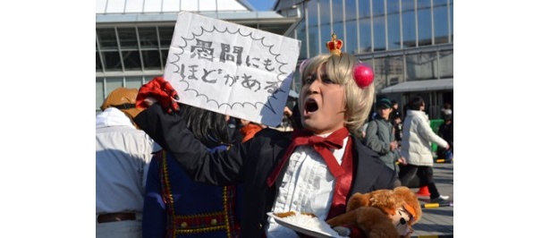 2chで話題の名(迷)台詞を早速活用するレイヤー