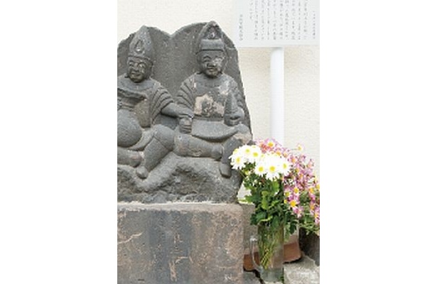 約220年前に建立されたなかよし恵比須