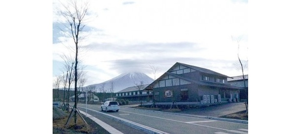 地元企業が協力したパーク内では、酒蔵の見学もできる