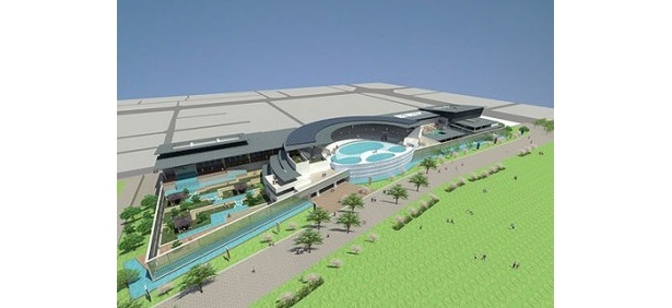 京都市内初の「京都水族館」は、梅小路公園内に3月オープン