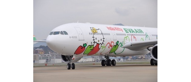 エバー航空の「ハローキティジェット」