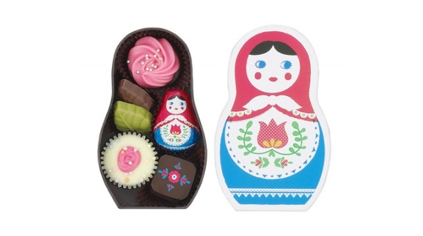 マトリョーシカ風の可愛いチョコが期間限定で発売！