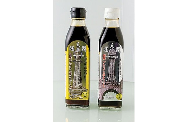 100年前の味を再現した「通天閣プレミアムソース」