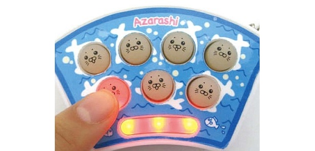 アザラシが赤く光るよ！