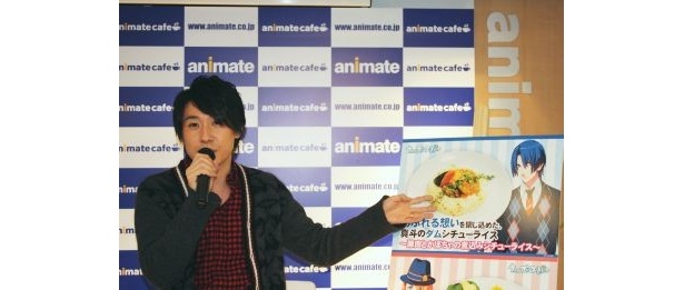鈴村健一さんは「このコラボは、企画先行のくせにメニューが超絶美味い！」と絶賛