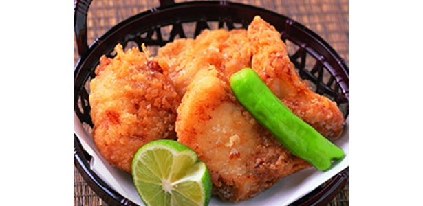 美味しそう〜な、ふぐのから揚げは777円！（いいことありそうな値段…）