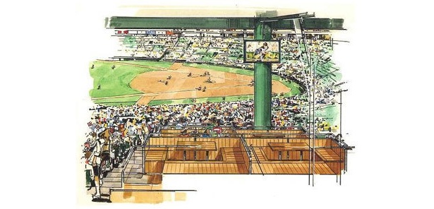 画像1 / 3＞虎の聖地・甲子園球場に“掘りごたつ型の席”が登場！｜ウォーカープラス