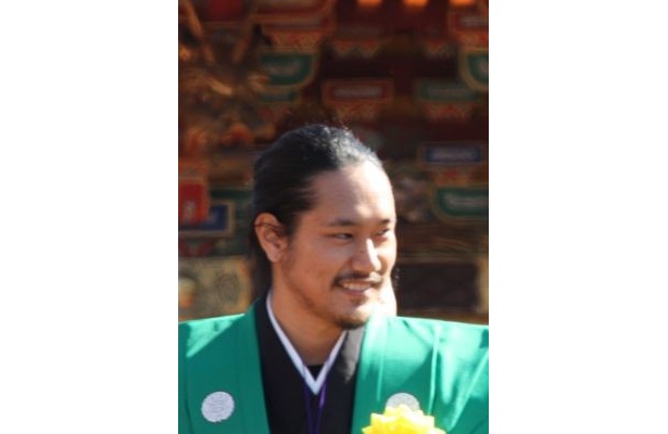 笑顔で豆まき！