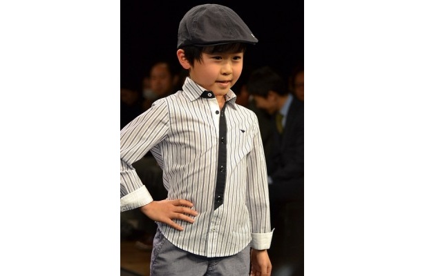 ポーズもさまになっている