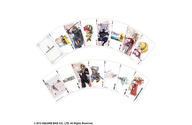 歴代キャラ集結！FINAL FANTASYのトランプ＆タンブラー今春発売