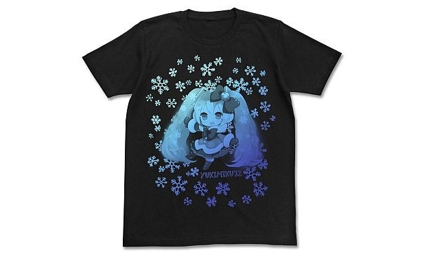 ぷちでびる氏が描く「雪ミク2012Tシャツ」は3045円