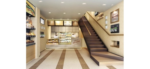 【写真】モス×ミスドの良いとこどり!? 店内はこんな感じ