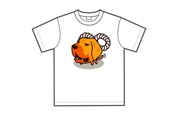 【画像】これぞ究極のリアリズム!? 「徳島犬Tシャツ」(3150円)のほか、近日発売予定のTシャツラインアップ