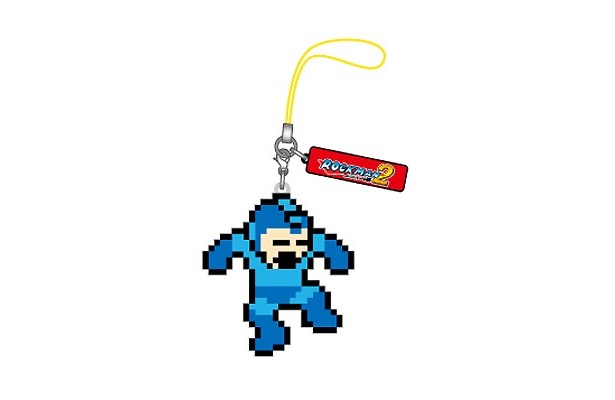 ダメージを受けてのけぞるロックマン