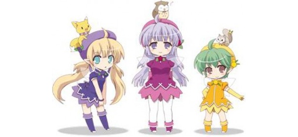 リトルベリーズ。左からゆう（ハスカップ）、エリ（アロニア）、ラム（シーベリー）